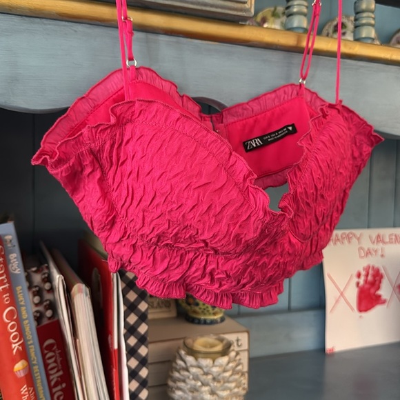 Zara pink crop top - Picture 5 of 6